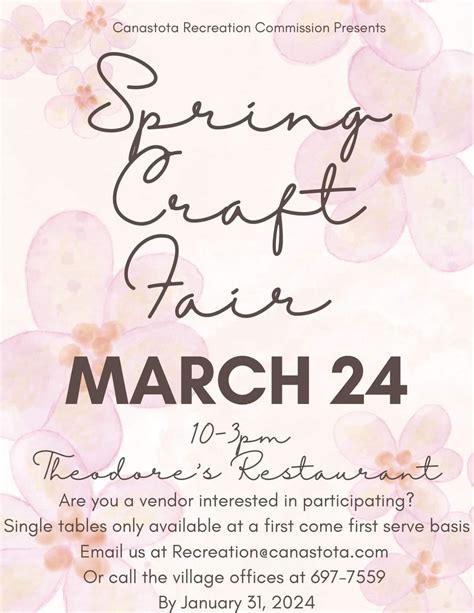 Spring Craft Fairs Near Me 2024 Grayce Vitoria