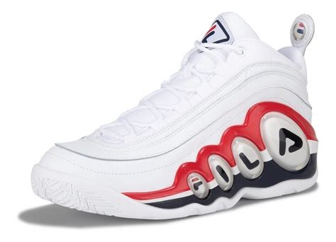 Tenis Fila Hombre Blancos Bubbles Zip 1bm00500147 Envío Gratis