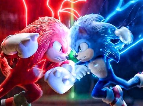 Sonic And Knuckles Fight Sonic The Hedgehog 2 Aniversário Do Sonic