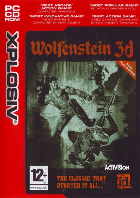 Wolfenstein 3d 1998 Box Cover Art Mobygames