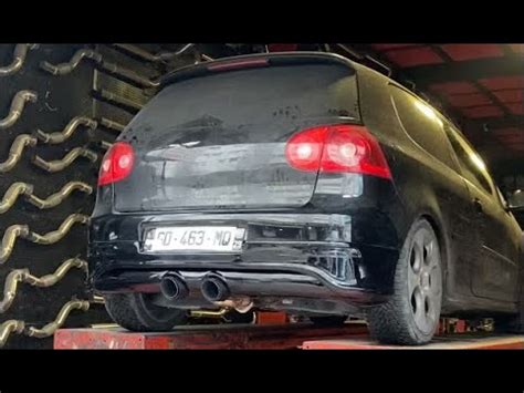 Vw Golf Gt Kumandali Egzoz Ve Bodyk T Youtube