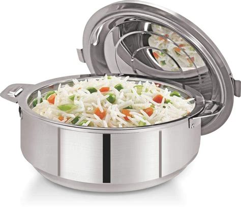 Prime Silver Stainless Steel Hot Case For Home Capacity 1 Kg ID 23373787348