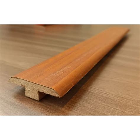 Brown Teak Wood Wooden Transition Flooring Strip Surface Finish