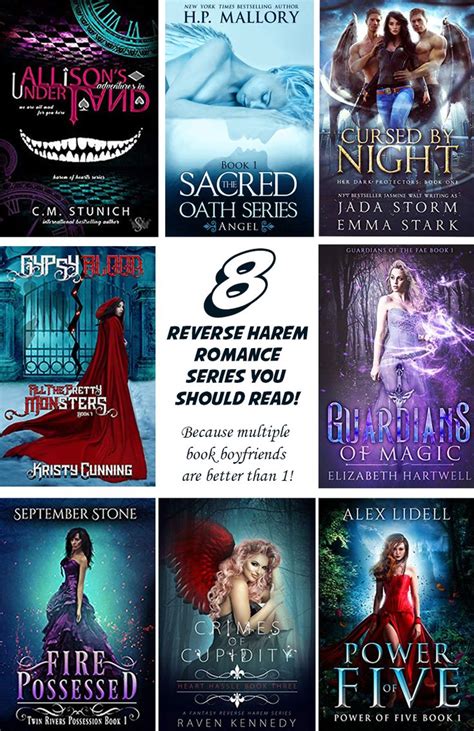 8 Reverse Harem Romances Dark Romance Books Good Romance Books Paranormal Romance Books