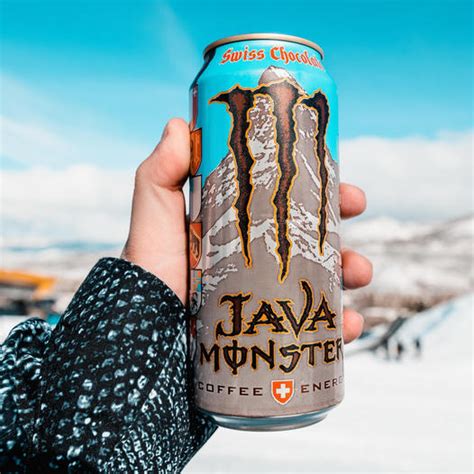 Monster Energy Drink Swiss Chocolate Java Coffee Energy Switzerland