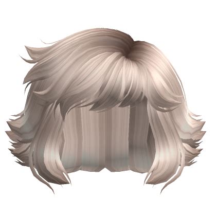 Spiky Flowers Hair In Platinum Blonde Roblox