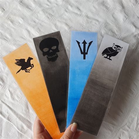 Percy Jackson Poseiden Cabin Inspired Bookmark Etsy