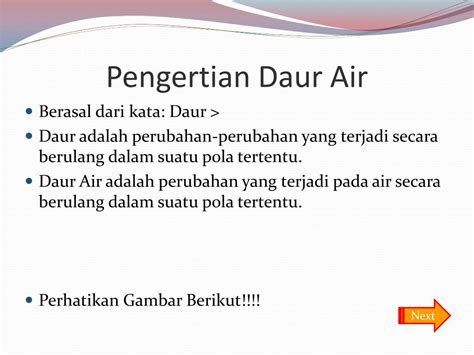 Ppt Siklus Daur Air Powerpoint Presentation Free Download Id4013908