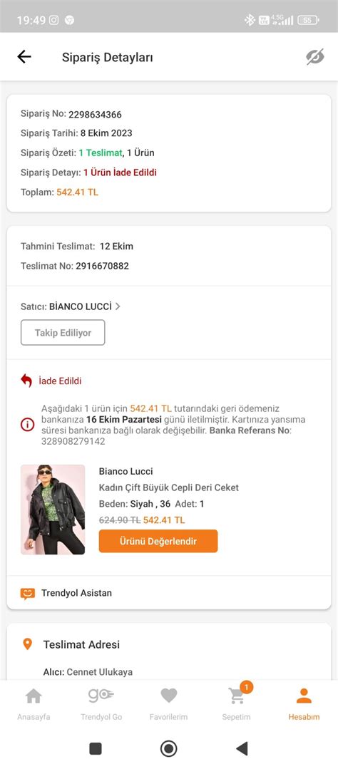 Ankara Trendyol Express An T Ube R Nleri Teslim Etmiyor Ikayetvar