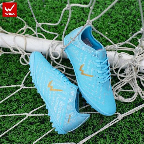 GiÀy BÓng ĐÁ Wika Hunter 2 Xanh NgỌc New Kingmensport Shop Thời