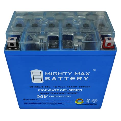 Yb16cl B Gel 12v 19ah High Performance Battery Mightymaxbattery