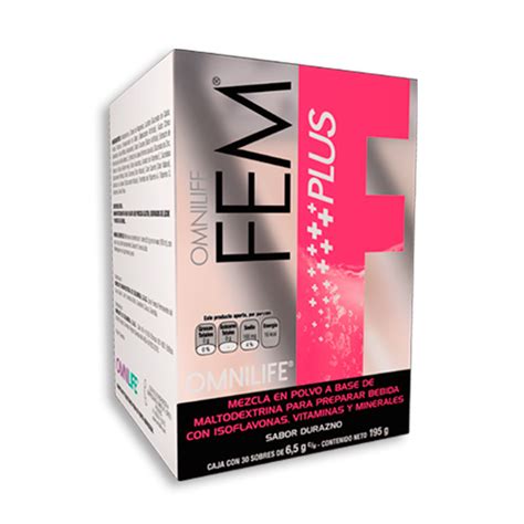 Fem Plus Omnilife Caja Sobres Kale Salud Y Belleza