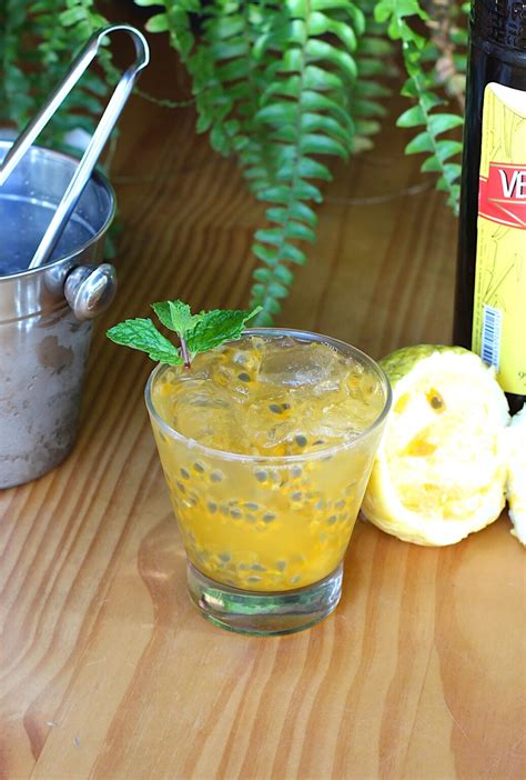 Passion Fruit Caipirinha Easy Brazilian Food