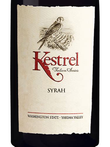 2019 Kestrel Vintners Falcon Series Syrah Vivino