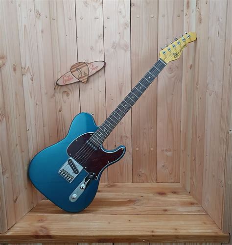 Gandl Tribute Asat Classic Emb Emerald Blue Rw Reverb