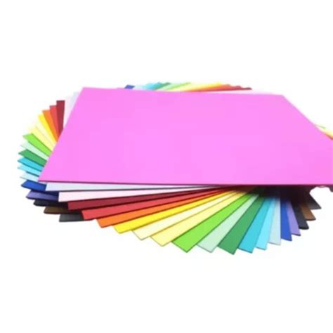 Hojas De Colores Surtidos Tamaño Carta 100 Hojas De Colores Papel Bond