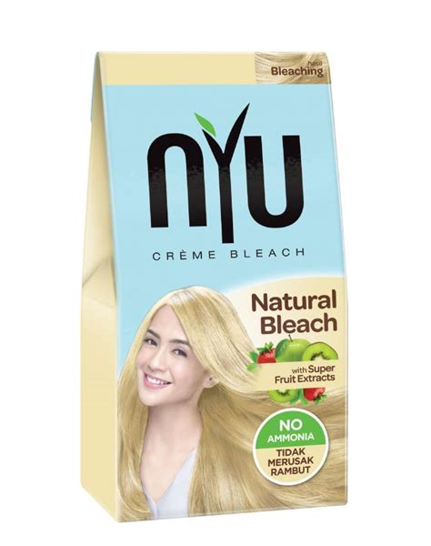 Nyu Hair Colour Crème Natural Bleach Beauty Review