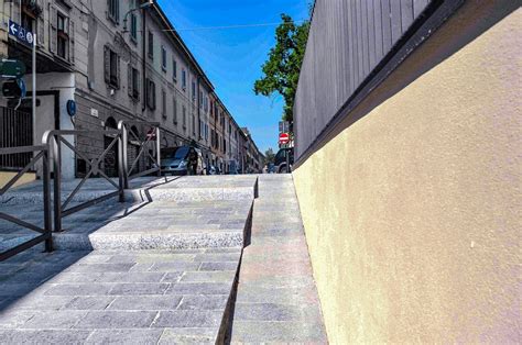 Monza Mb Stazione Sobborghi Sottopasso Ciclopedonale Quadrio