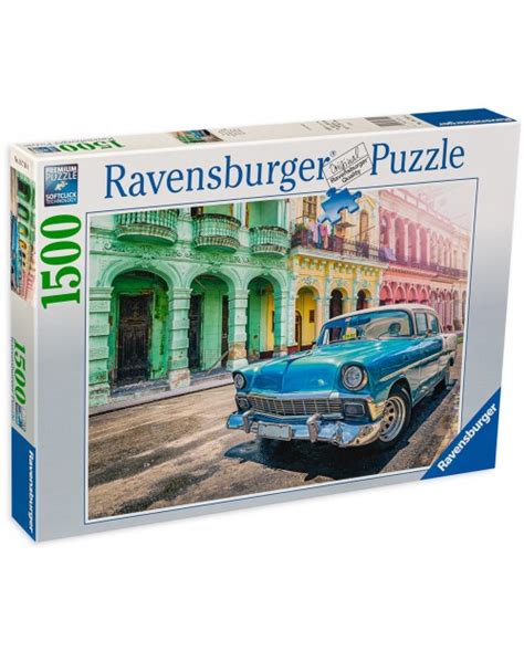 Slagalica Ravensburger Od 1500 Dijelova Auto Na Kubi Ozone Hr