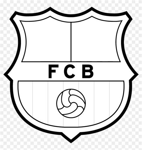 Fc Barcelona Logo Black And White - Fc Barcelona Transparent Logo, HD Png Download - 2400x2430 ...