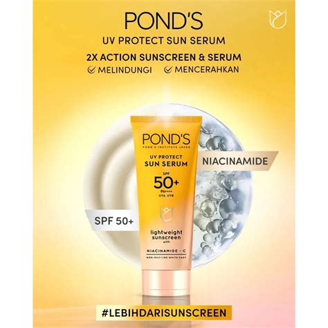 Jual PONDS UV Protect Sun Serum SPF35 SPF50 PA UVA UVB