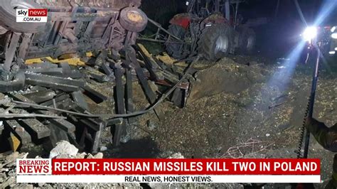 First Images Emerge Of Site Where Russian Missiles Landed In Poland