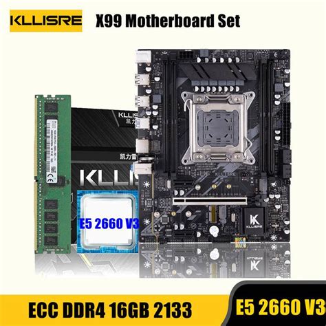 Conjunto De Placa M E Kllisre X Xeon E V Lga Cpu Ddr