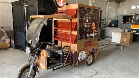 Electric Food Cart Designed And Manufactured By Azimuth Business On Wheels Youtube