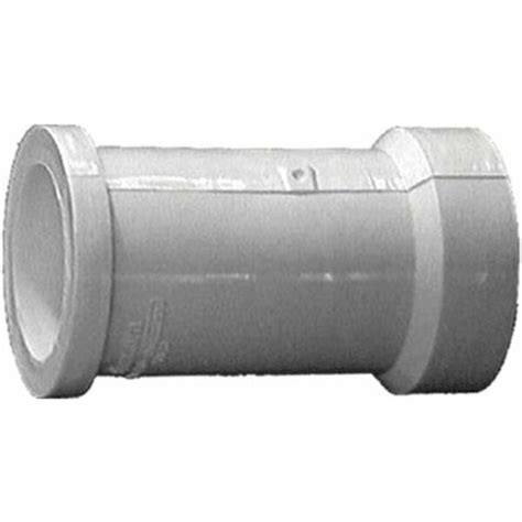 Genova Canplas Pipe Adapter In Spigot X Hub Pvc White