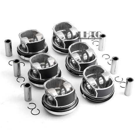 X Mm Mm Pistons Rings Set Mahle For Audi Q Vw Passat R