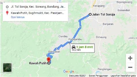 Pilihan Rute Terbaik Menuju Kawah Putih Ciwidey Terbaru Tribun