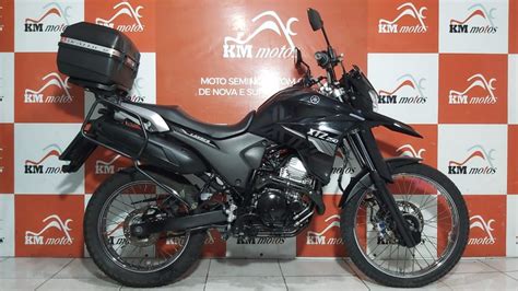 Yamaha Xtz 250 Lander 2021 Preta KM Motos Sua Loja De Motos Seminovas