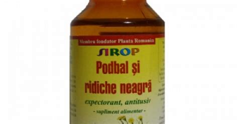 Sirop Podbal Si Ridiche Neagra 200ml Pontica