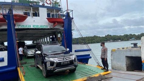 Jumlah Penumpang Kapal Roro Batam Ke Tanjung Uban Naik Kkp Perketat