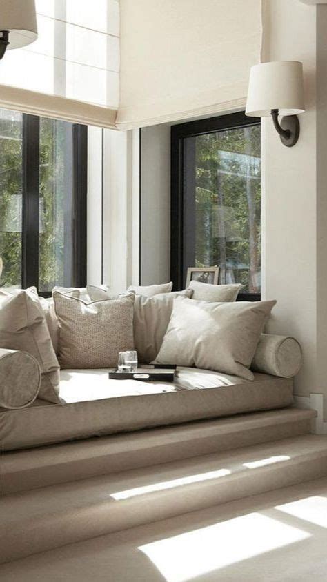 cozy reading nook  window seating