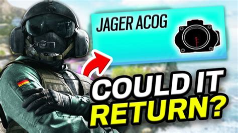 Will J Ger Get His Acog Back In Year Rainbow Six Siege Youtube