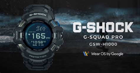 Casio G Squad Pro Gsw H Now Uses Wearos Features Color Display