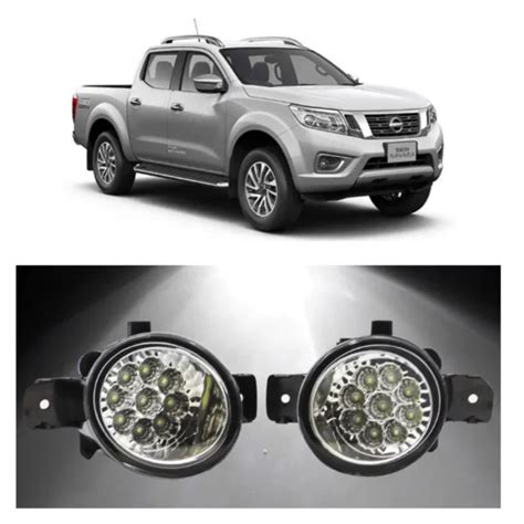 NISSAN NAVARA NP300 Full Led Fog Lights Driving Lamps 6000K 2015 2019