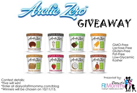 Arctic Zero Ice Cream GIVEAWAY! - Diary of a Fit Mommy