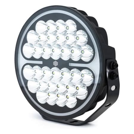 Nova 9 Inch Zwarte Led Verstraler Positielicht Flitser