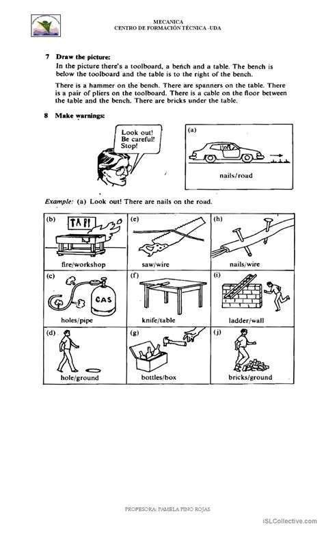 Teaching For Mechanic Comprensi N Le English Esl Worksheets Pdf Doc