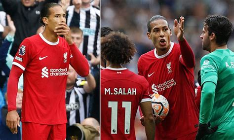 Virgil Van Dijk Charged By The Fa For His Furious Reaction To Being