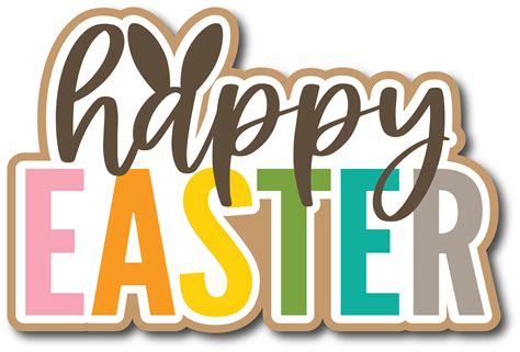 Happy Easter Scrapbook Page Title Sticker Happy Easter Wallpaper