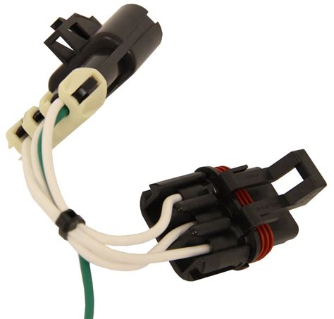 T One Vehicle Wiring Harness With Pole Flat Trailer Connector Tow