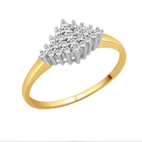 Eternity 9ct Gold Diamond Cluster Ring Engagement Rings From Eternity