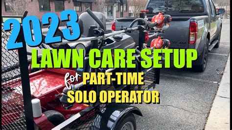 2023 Lawn Care Setup Youtube