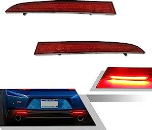 Amazon GTINTHEBOX Red Lens LED Tail Brake Rear Fog Light Bumper