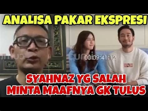 ADA YG DITUTUPI DIBALIK PERMINTAAN MAAF SYAHNAZ KE JEJERANDY