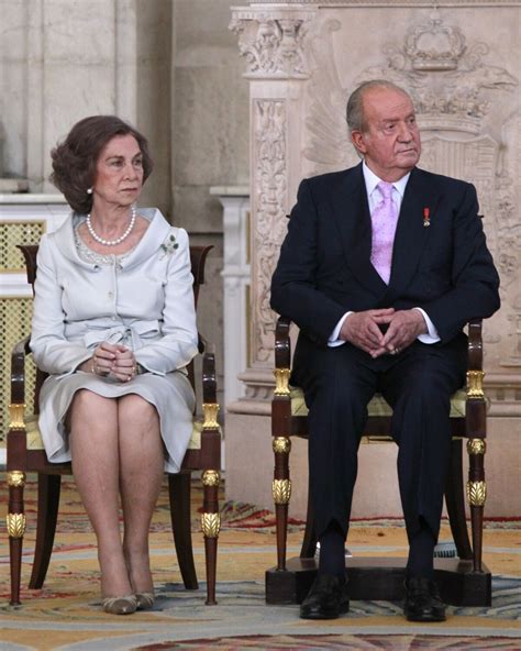 Photo La Reine Sofia Et Le Roi Juan Carlos Ier D Espagne Lors De La