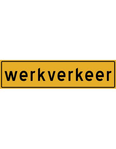 Werkverkeer Magneetsticker Kopen Bestel Nu